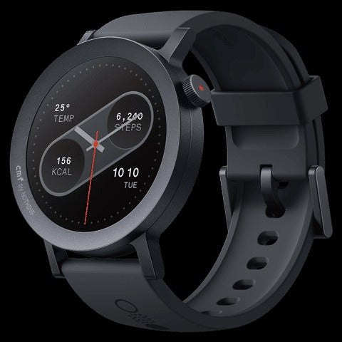 Air Watch Pro 2 Smartwatch – 1.32" AMOLED Display, Bluetooth Calling (Dark Grey Strap)